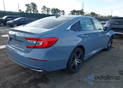 2022 Honda Accord Hybrid Touring from USA, damaged, VIN 1HGCV3F98NA027262